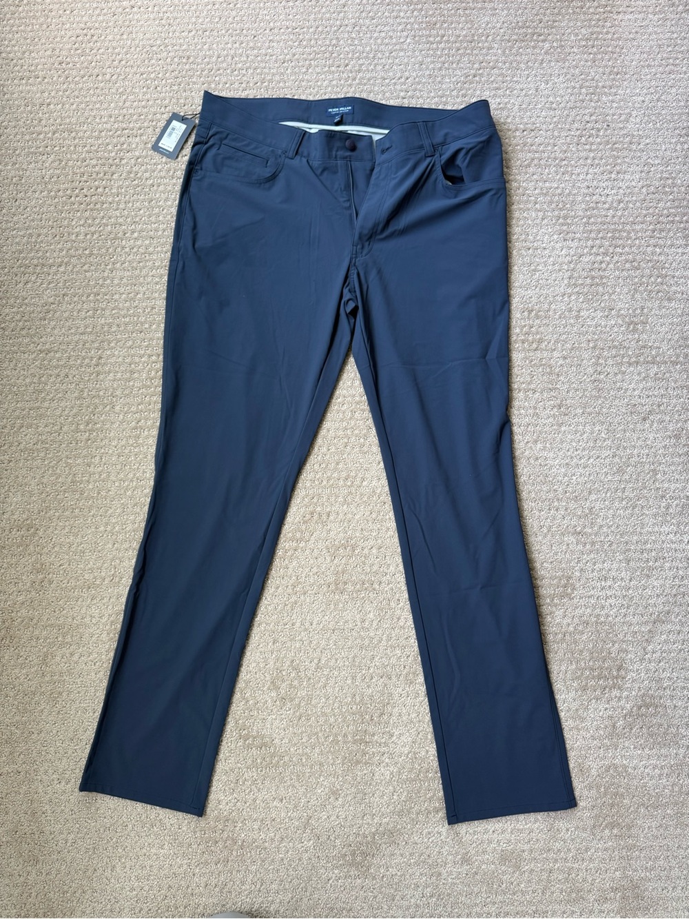 Peter Millar Men's Dark Navy Performance Chinos